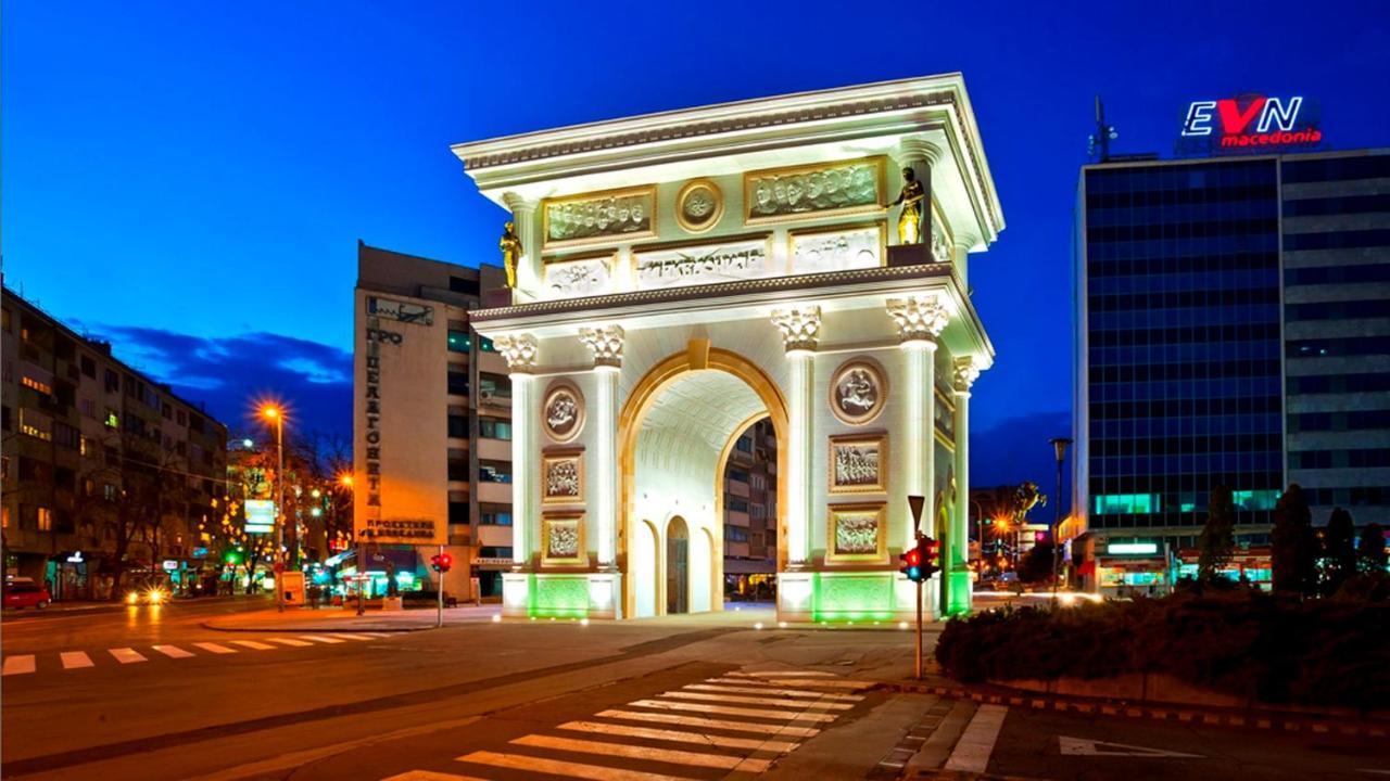 Apartment In The Center Of 스코페 외부 사진